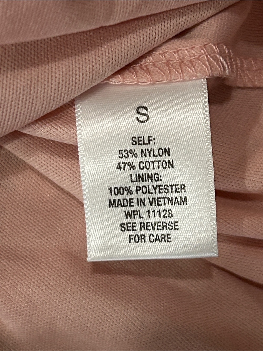 Roz & Ali Pink Ruffle Eyelet Womens Dress Sz S - Picture 3 of 6